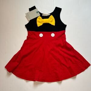 NWT Ruikajia Boutique Disney Mickey / Minnie Mouse Inspired Dress - 5Y